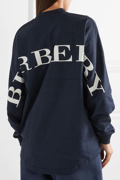 burberry oversized printed cotton jersey sweatshirt|Women’s Designer Hoodies & Sweatshirts .